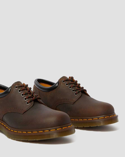 Dr. Martens' Dr. Martens Gender Inclusive Plain Toe Derby In Braun