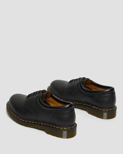 Dr. Martens' 8053 Nappa Leather Casual Shoes In Schwarz