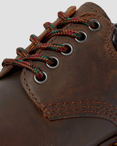 Dr. Martens' Dr. Martens Gender Inclusive Plain Toe Derby In Braun