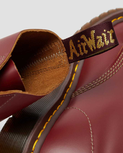 Dr. Martens' 1460 Vintage Made In England Lace Up Boots In Rot