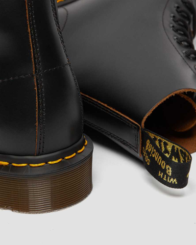 Dr. Martens Made In England Vintage 1460 8 Eye Boot In Schwarz