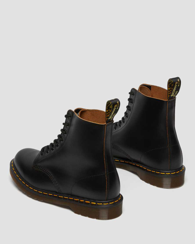Dr. Martens Made In England Vintage 1460 8 Eye Boot In Schwarz