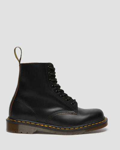 Dr. Martens Made In England Vintage 1460 8 Eye Boot In Schwarz