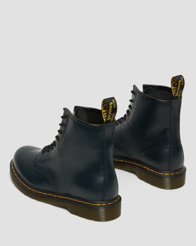 Dr. Martens 1460 Smooth Leather Lace Up Boots In Navy | ModeSens
