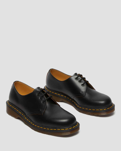 Dr. Martens' 1461 Slip Resistant Leather Oxford Shoes In Schwarz