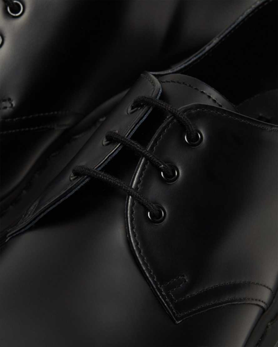 Dr. Martens' 1461 Mono Smooth Leather Oxford Shoes In Schwarz