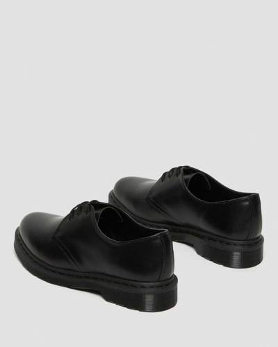 Dr. Martens' 1461 Mono Smooth Leather Oxford Shoes In Schwarz