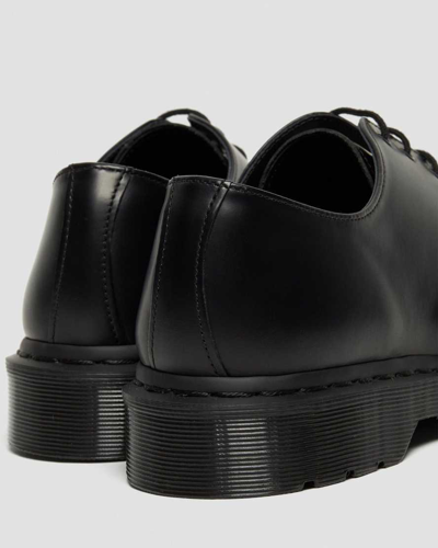 Dr. Martens 1461 Mono Smooth Leather Oxford Shoes In Black | ModeSens