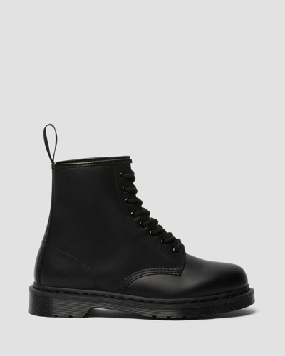 Dr. Martens' Dr.martens 1460 Bex Vegan Mono Lace-up Combat Boots In Schwarz