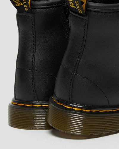 Dr. Martens' Toddler 1460 Softy T Leather Lace Up Boots In Black