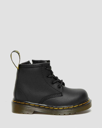 Dr. Martens' Infant 1460 Softy T Leather Lace Up Boots In Black