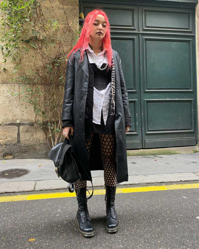 Dr. Martens 1b60 Bex Lace-up Leather Boots In Schwarz