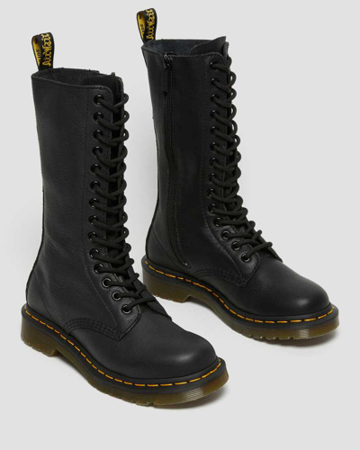 Dr. Martens 1b60 Bex Lace-up Leather Boots In Schwarz