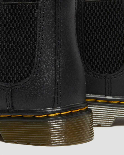 Dr. Martens' Kinder 2976 Leder Chelsea Stiefel In Schwarz