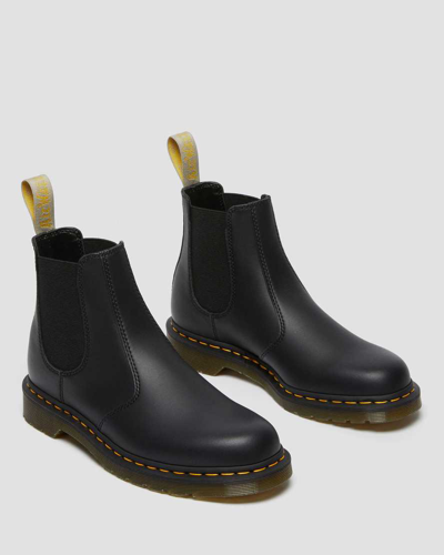 Shop Dr. Martens' Vegan 2976 Felix Chelsea Boots In Schwarz