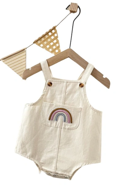Ashmi And Co Charlie Cotton Overalls In White
