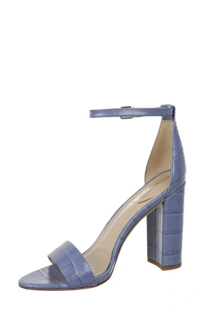 Shop Sam Edelman Yaro Ankle Strap Sandal In Violet