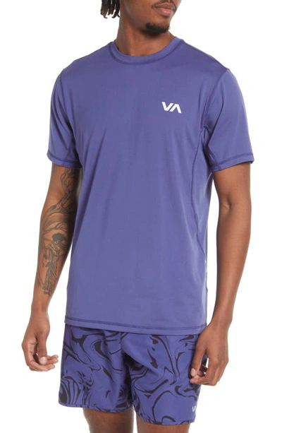 Shop Rvca Sport Vent Logo T-shirt In Imperial