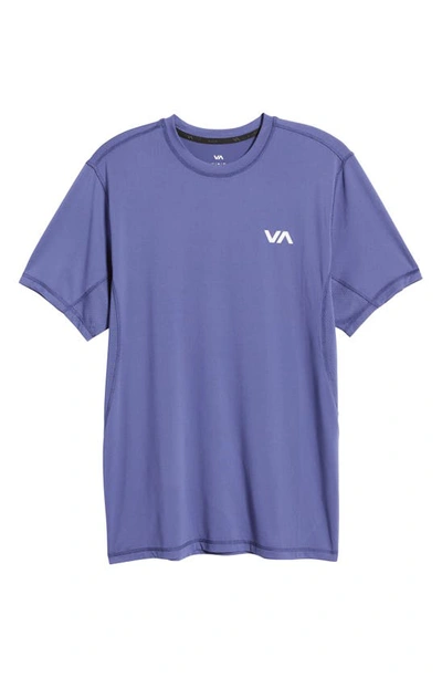 Shop Rvca Sport Vent Logo T-shirt In Imperial