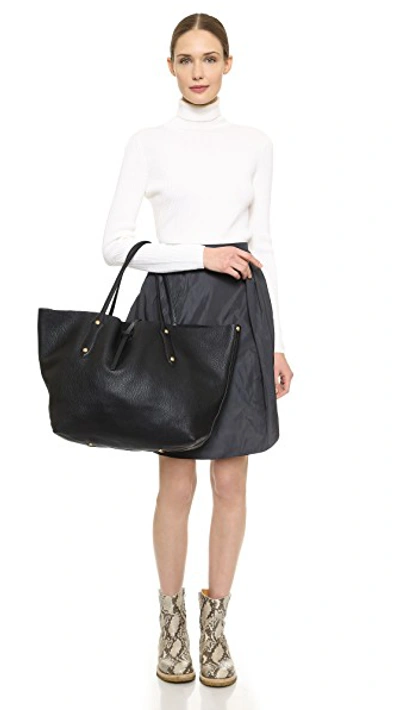 Shop Annabel Ingall Large Isabella Tote In Black