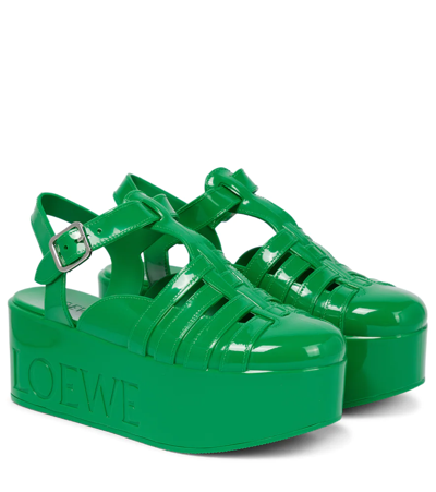 Loewe clearance wedge sandals