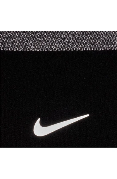 Shop Nike Spark Running Socks In Black/ Reflect Silver