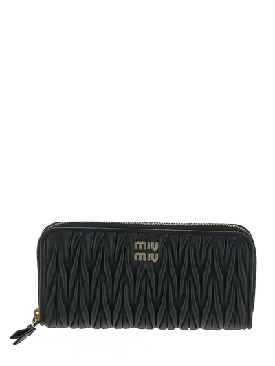 Shop Miu Miu Black Wallet