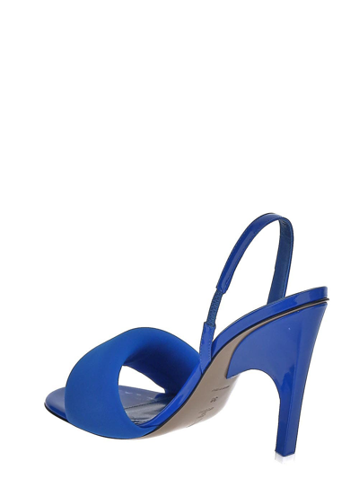 Shop Attico Rem Sandals In Blue