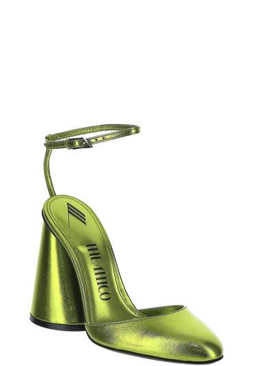 Shop Attico Luz Slingback In Green