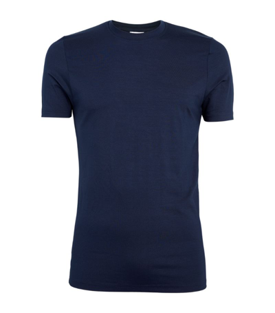 Shop Zimmerli Stretch-modal Pureness T-shirt In Navy