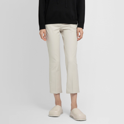 Shop 's Max Mara Woman Off-white Trousers