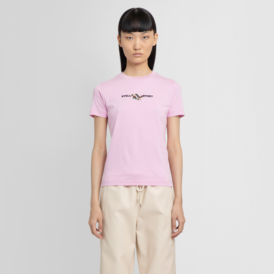 Shop Stella Mccartney Woman Pink T-shirts