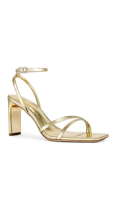 Tony Bianco Corso Heel In Metallic Gold