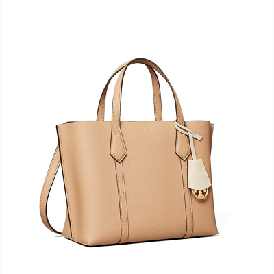 Shop Tory Burch Perry Small Triple-compartment Tote Bag In Devon Sand
