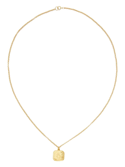 Shop Alighieri Infernal Storm Gold-plated Necklace