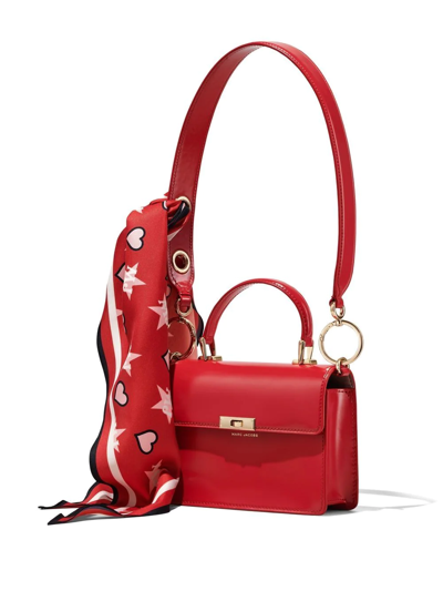 Shop Marc Jacobs The Downtown Shoulder Bag In Red