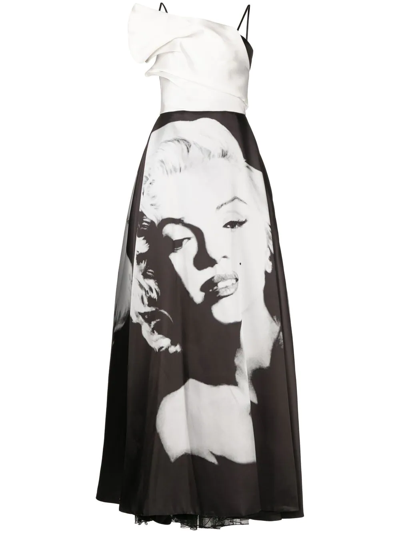 Shop Isabel Sanchis Marilyn Monroe Ball Gown In Schwarz