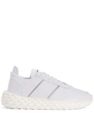 Shop Giuseppe Zanotti Urchin Low-top Sneakers In White