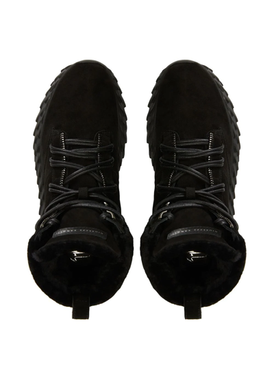 Shop Giuseppe Zanotti Urchin High-top Sneaker Boots In Black