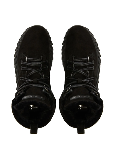 Giuseppe Zanotti Urchin High-top Sneaker Boots In Black