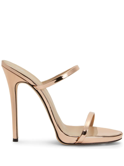 Giuseppe gold hot sale sandals