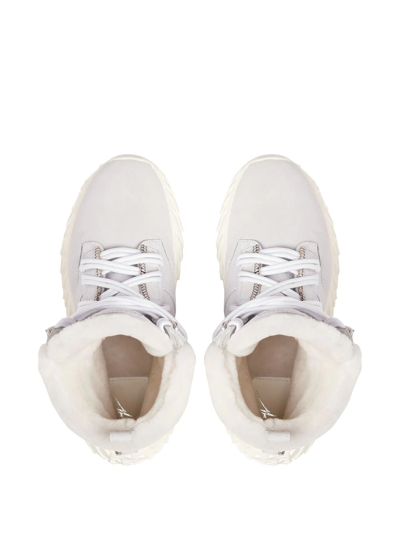 Giuseppe Zanotti Urchin Hi-top Sneakers In White