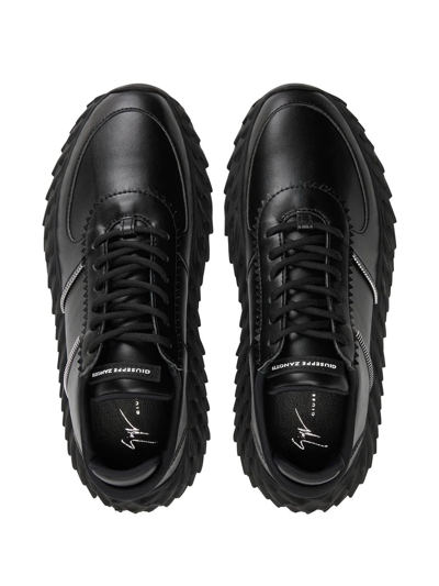 Shop Giuseppe Zanotti Urchin Low-top Sneakers In Black