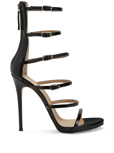 Shop Giuseppe Zanotti Margaret Multi-strap Sandals In Black