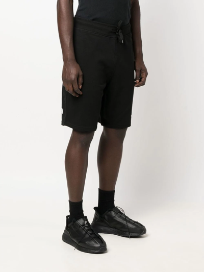The North Face Embroidered-logo Knee-length Shorts In Black
