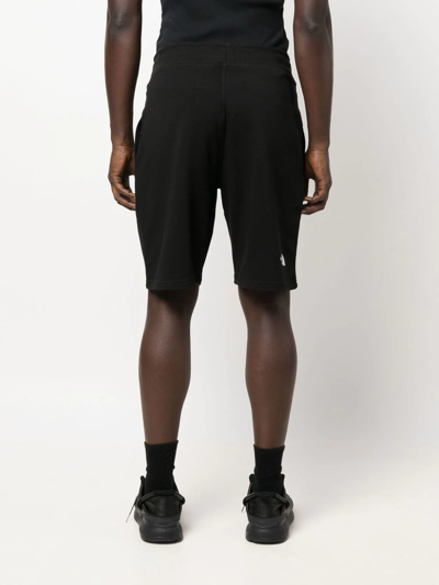 Shop The North Face Embroidered-logo Knee-length Shorts In Black