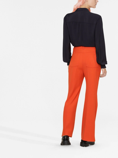 Tommy Hilfiger Long-sleeved Buttoned-up Shirt In Blau