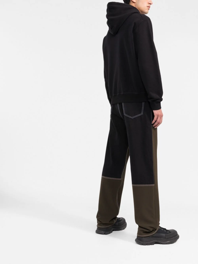 Dsquared2 Logo Hoodie In Schwarz