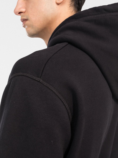 Dsquared2 Logo Hoodie In Schwarz