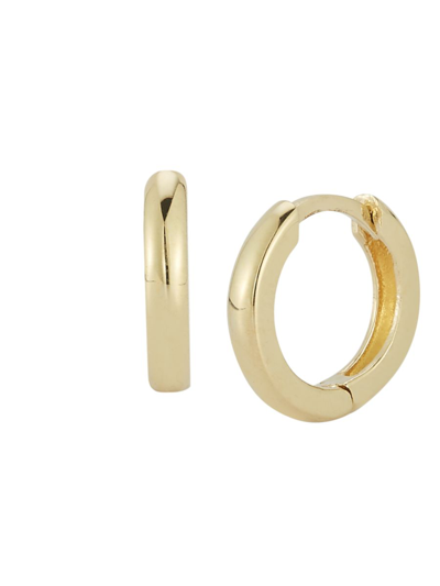 Shop Saks Fifth Avenue Women's 14k Yellow Gold Huggie Hoop Earrings